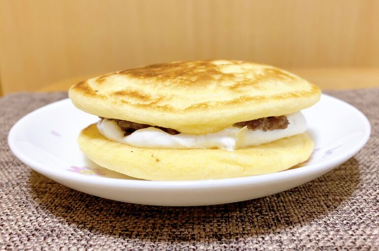 発酵あんこで作ったどら焼き