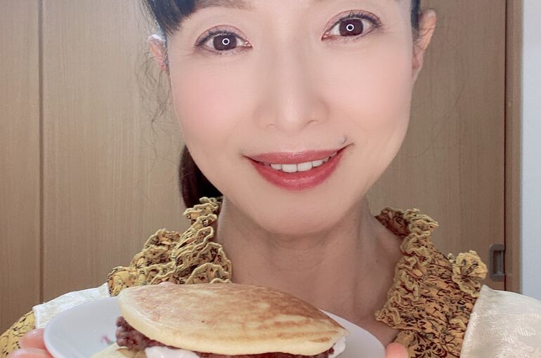 発酵あんこで作ったどら焼き