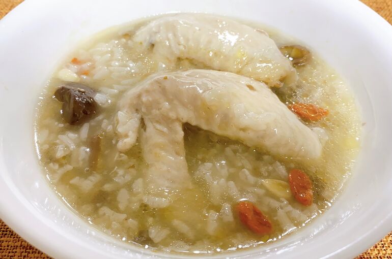 参鶏湯①